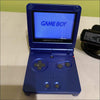 Buy Game boy advance sp console blue -@ 8BitBeyond