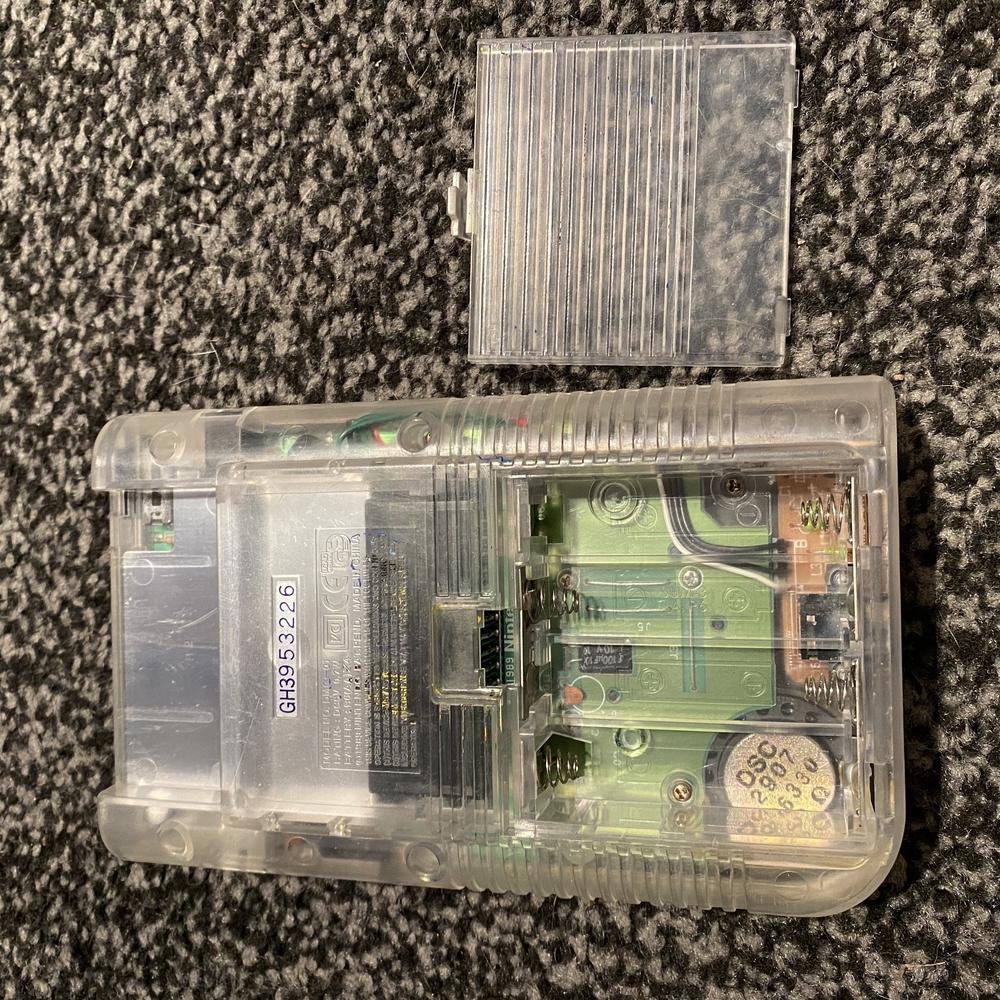 Buy Game boy dmg-01 transparent console -@ 8BitBeyond