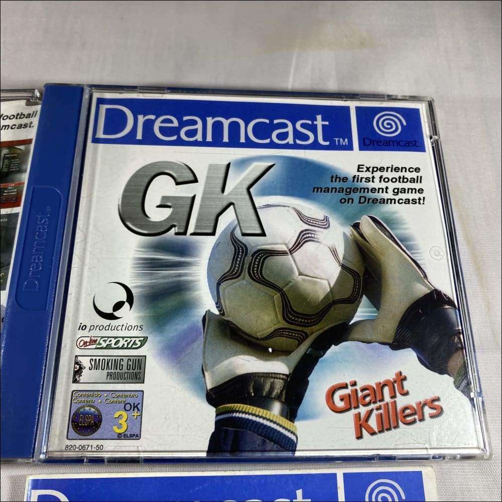 Buy Giant killers Sega Dreamcast game complete -@ 8BitBeyond