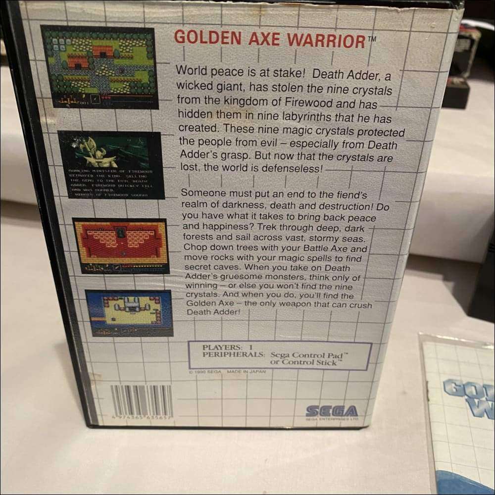 Buy Golden Axe Warrior -@ 8BitBeyond