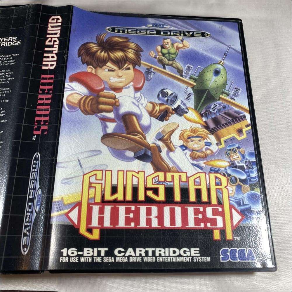 Buy Gunstar Heroes Sega megadrive game complete -@ 8BitBeyond