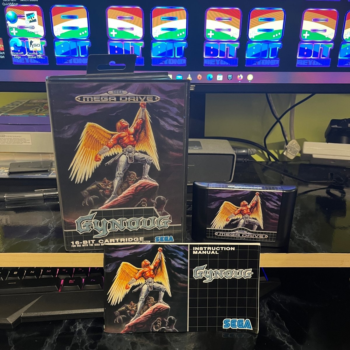 Buy Gynoug Sega megadrive game -@ 8BitBeyond