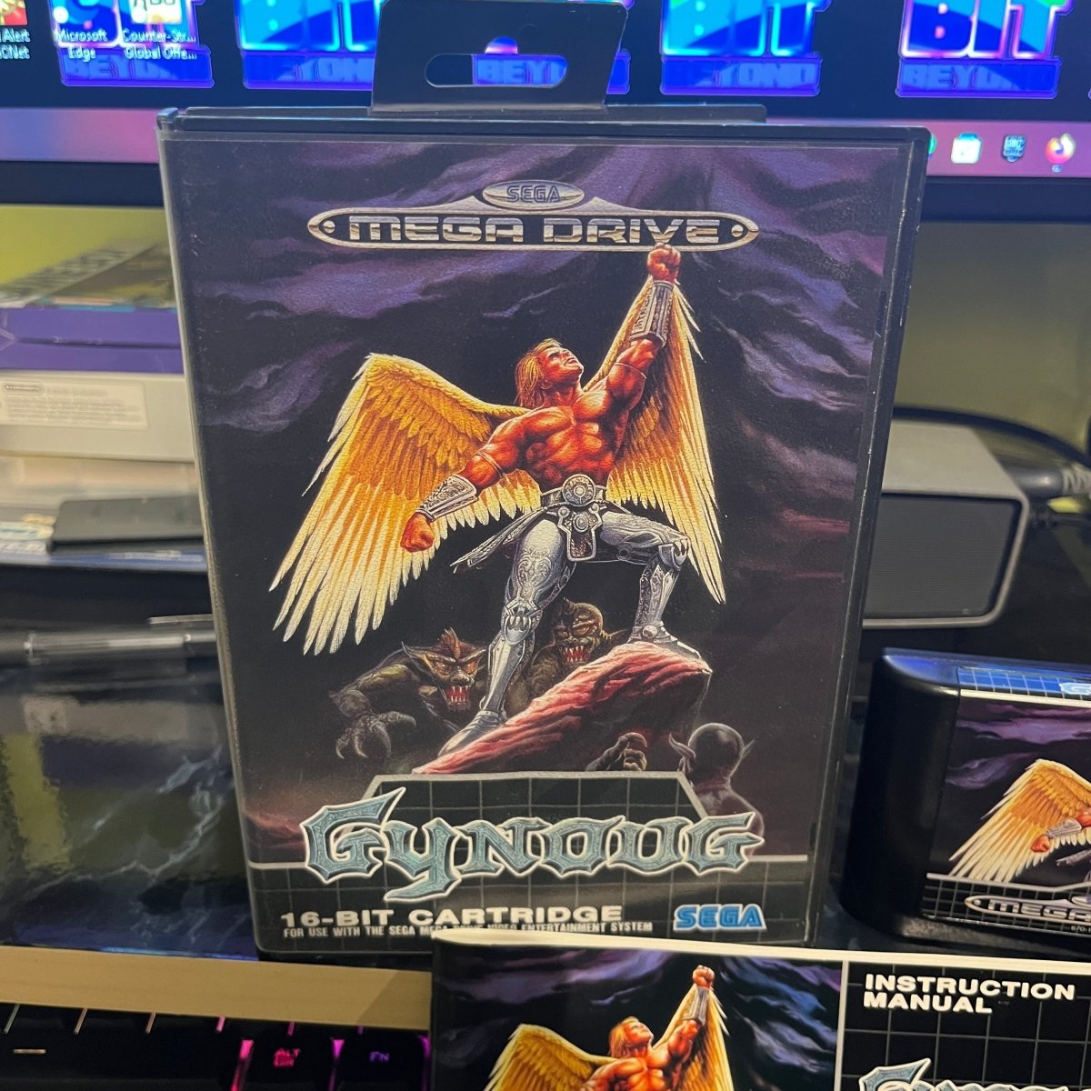Buy Gynoug Sega megadrive game -@ 8BitBeyond