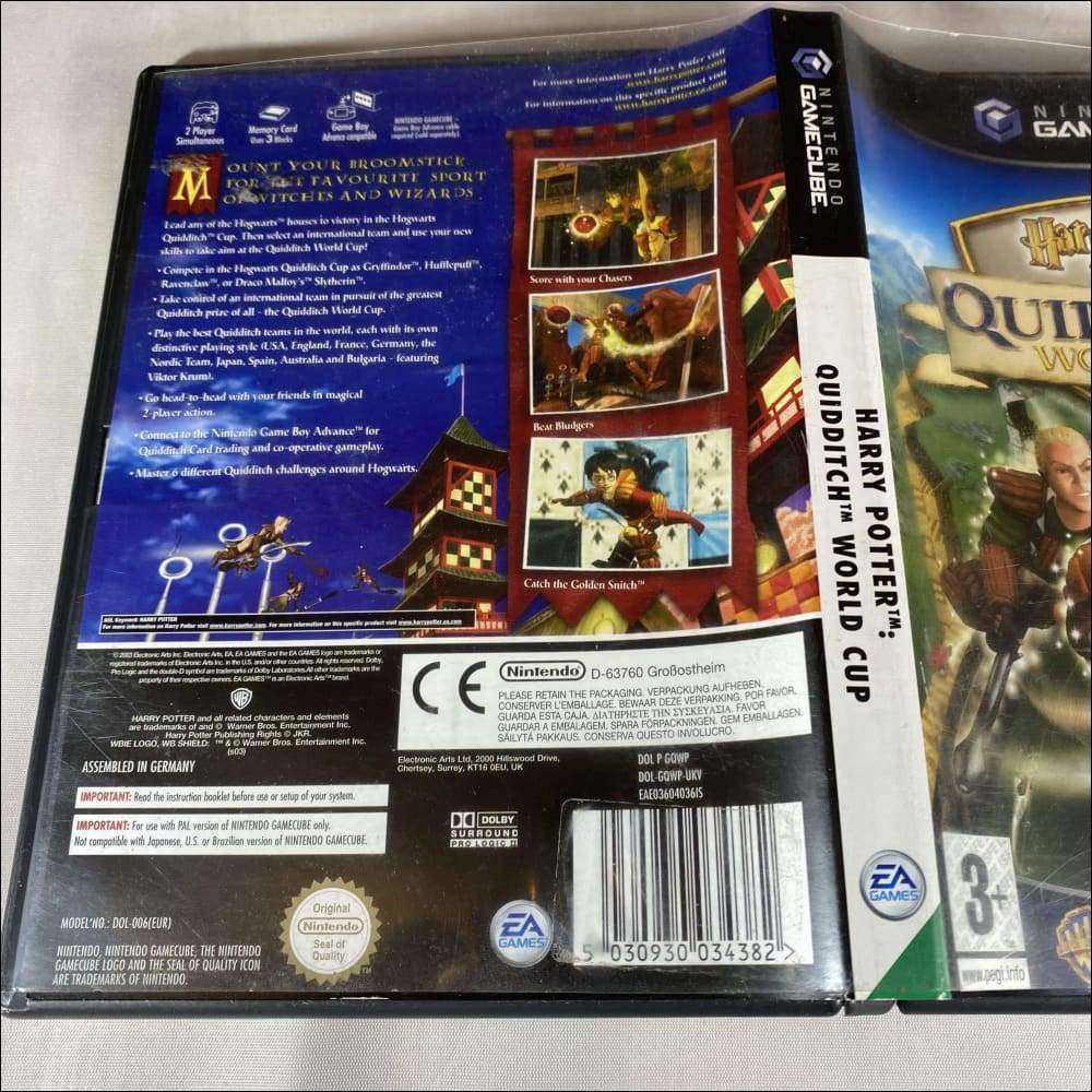 Buy Harry Potter quidditch World Cup nintendo GameCube game missing manual -@ 8BitBeyond