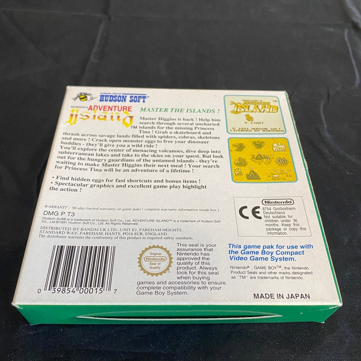 Buy Hudson’s adventure island game boy game complete -@ 8BitBeyond