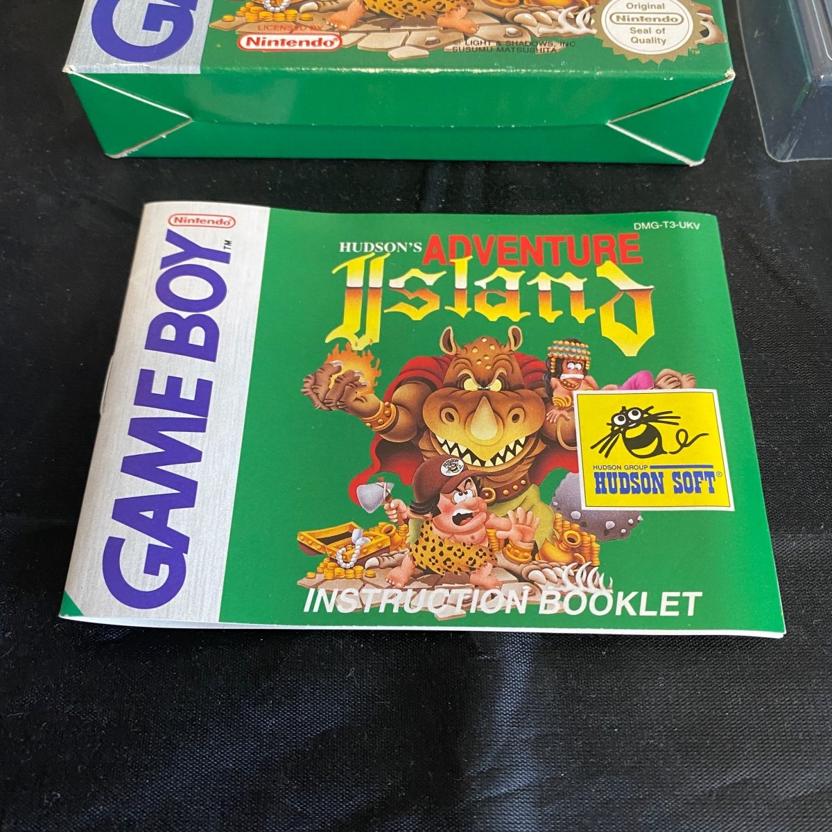 Buy Hudson’s adventure island game boy game complete -@ 8BitBeyond