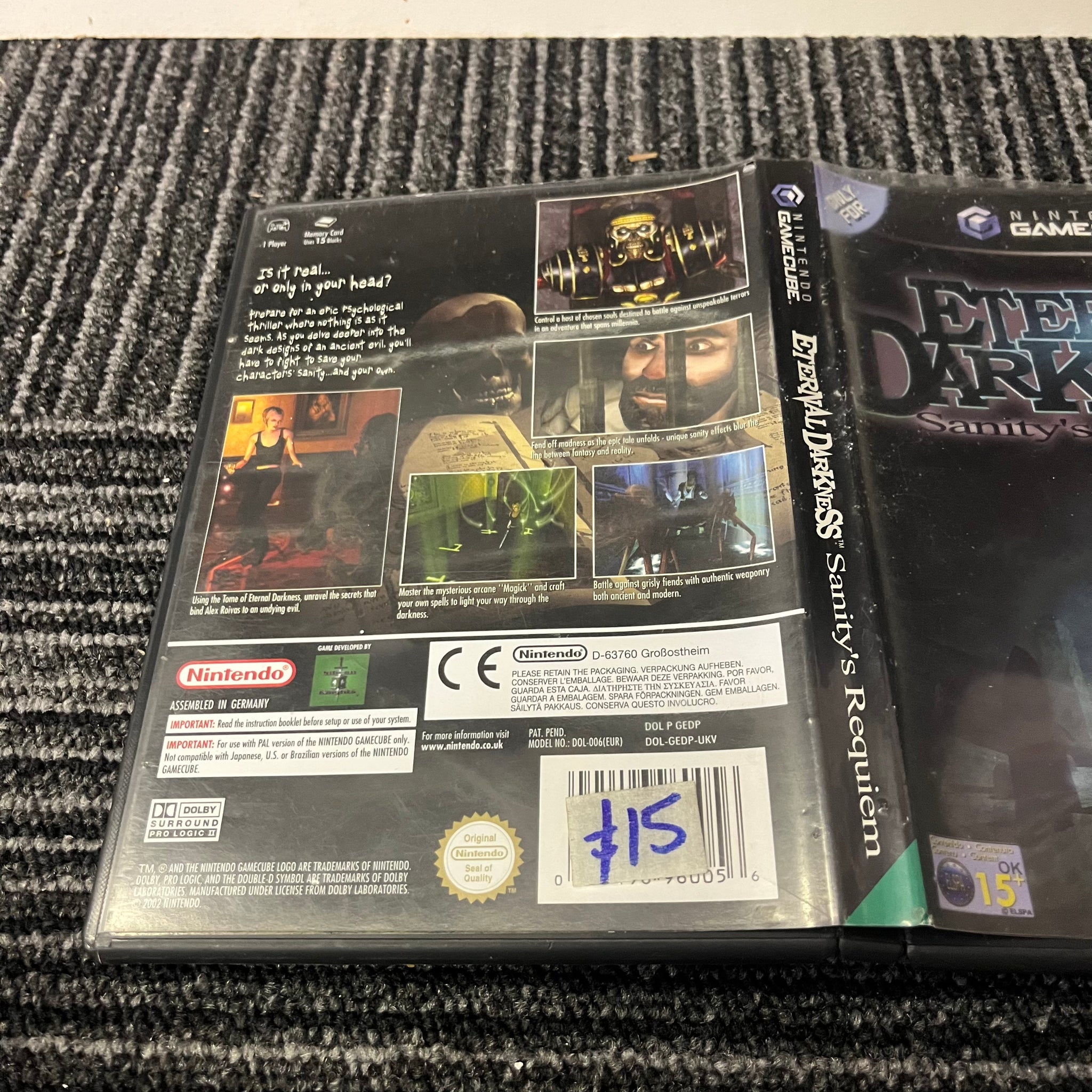 Eternal Darkness: Sanity's Requiem nintendo GameCube game