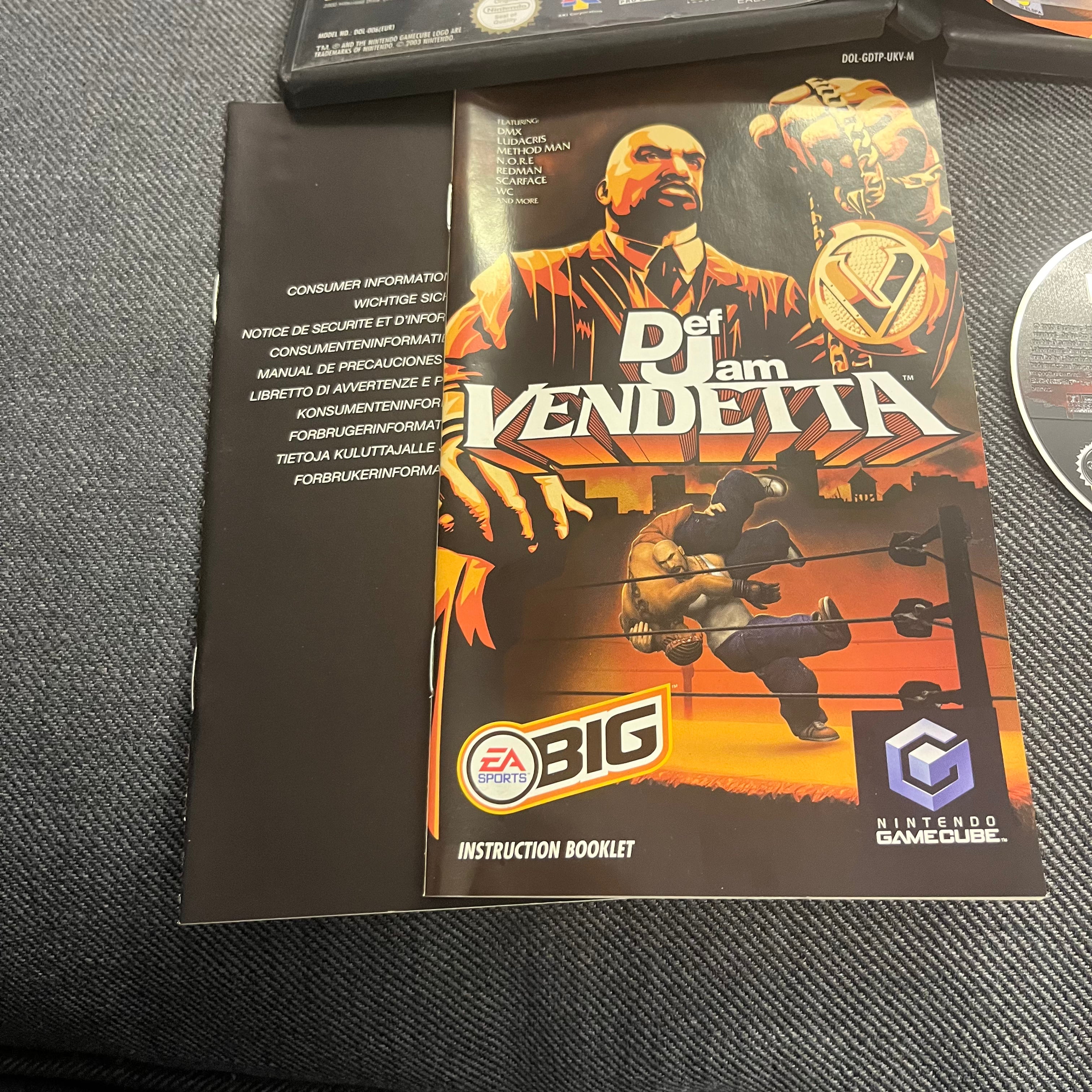 Def Jam Vendetta Nintendo GameCube game