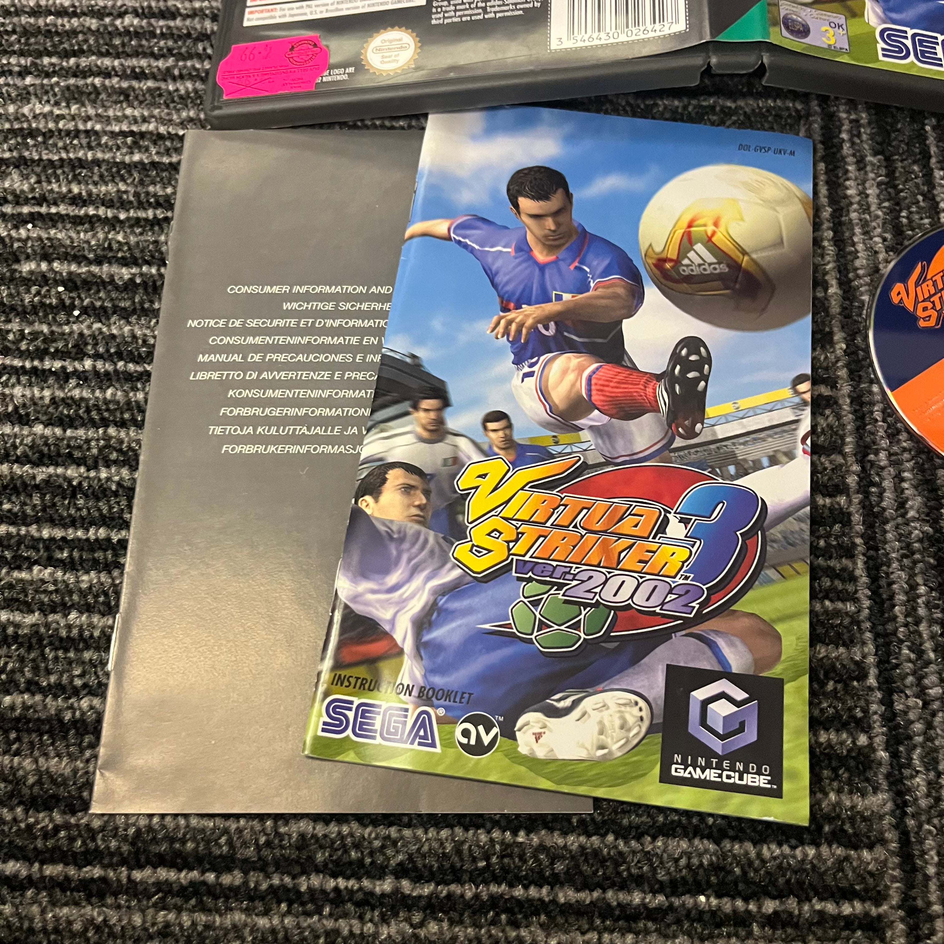 Virtua Striker 3: ver. 2002 Nintendo GameCube game