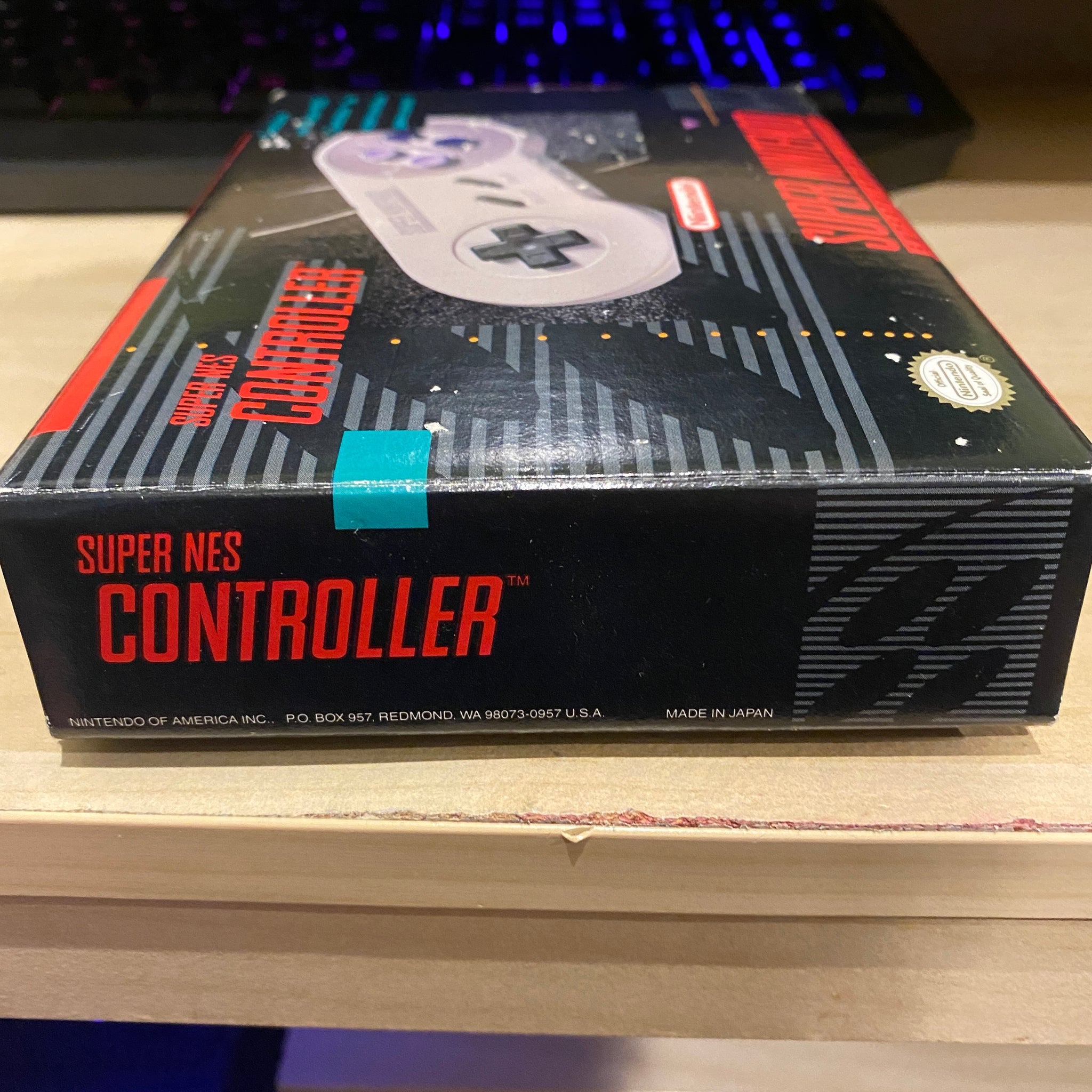 Buy Snes controller boxed ntsc -@ 8BitBeyond