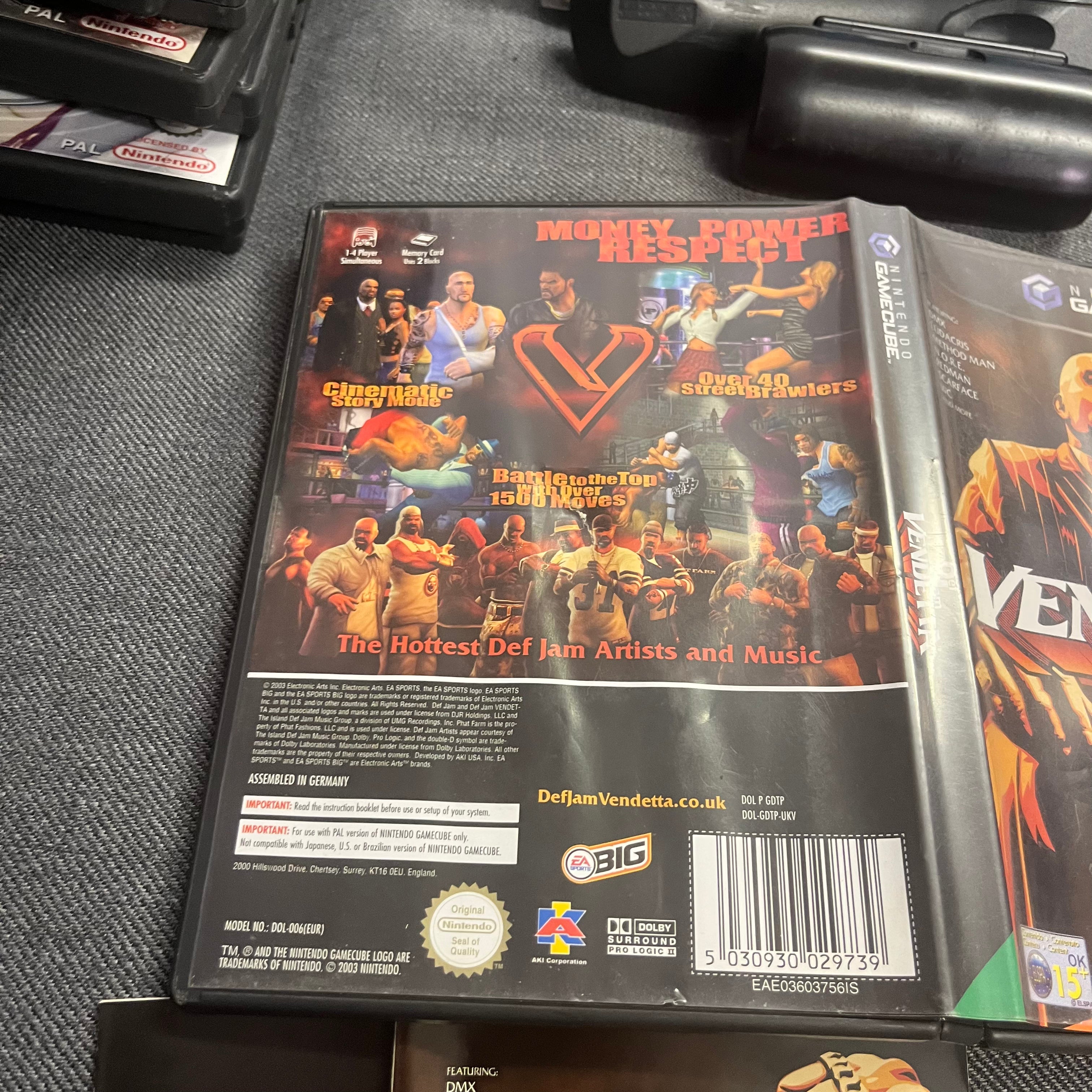 Def Jam Vendetta Nintendo GameCube game