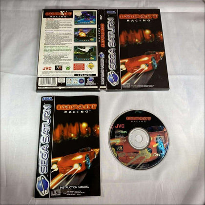 Buy Impact racing Sega saturn game complete -@ 8BitBeyond