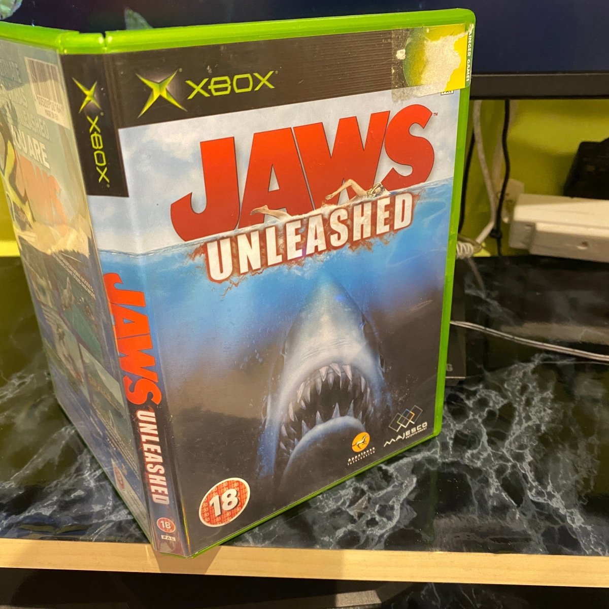Buy Jaws Unleashed original Xbox game -@ 8BitBeyond