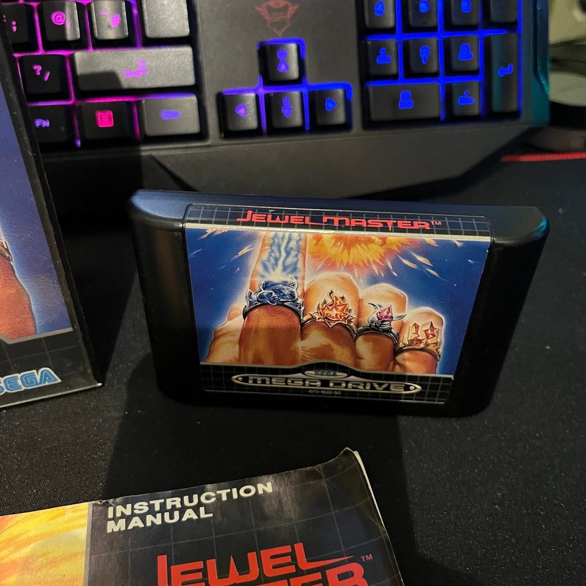 Buy Jewel Master Sega mega drive game complete -@ 8BitBeyond
