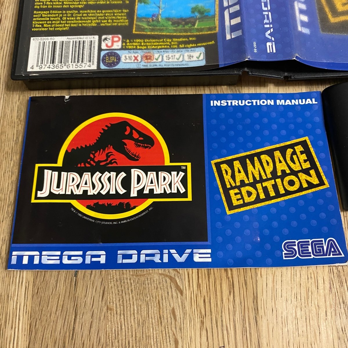 Buy Jurassic Park rampage edition Sega megadrive complete -@ 8BitBeyond