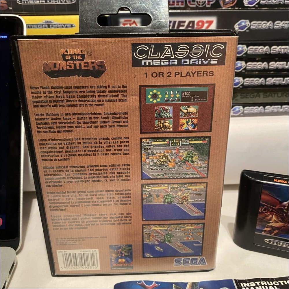 Buy King of the Monsters brown box classic -@ 8BitBeyond