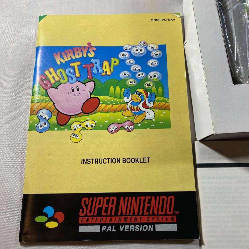 Buy Kirby’s Ghost trap Super Nintendo SNES game complete -@ 8BitBeyond