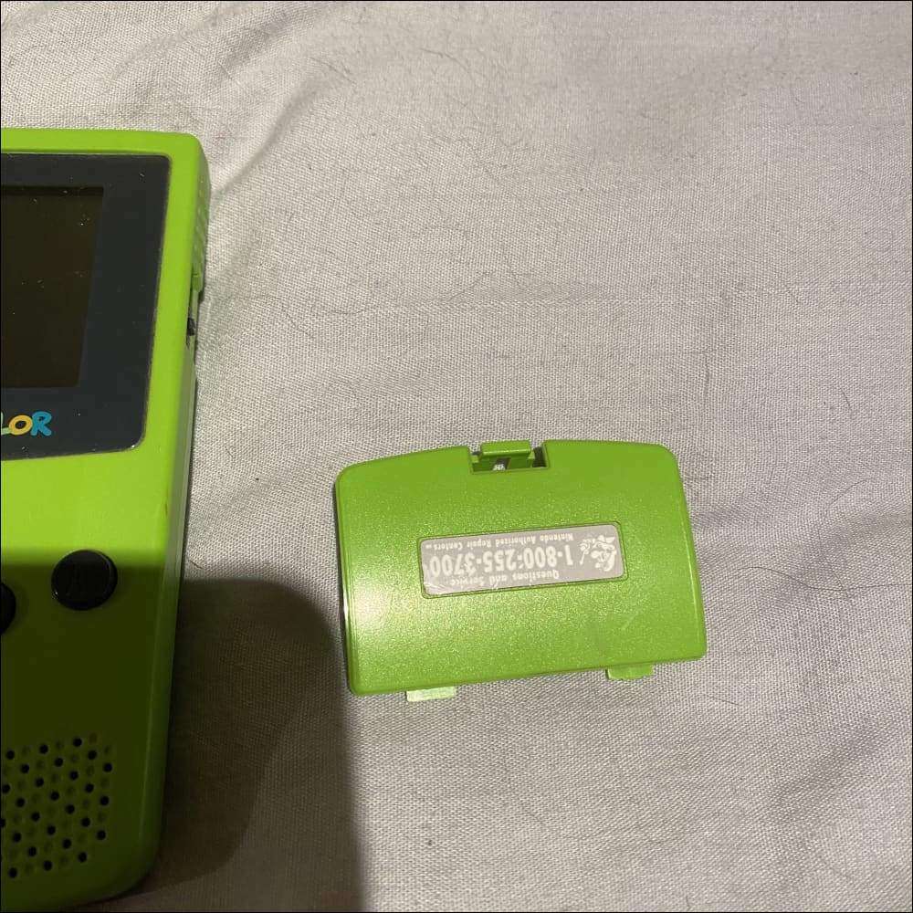 Buy Kiwi green game boy color boxed -@ 8BitBeyond