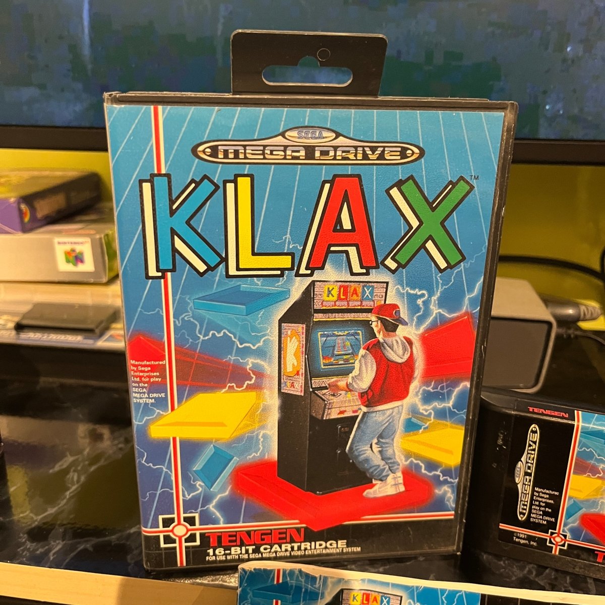 Buy Klax Sega mega drive game -@ 8BitBeyond