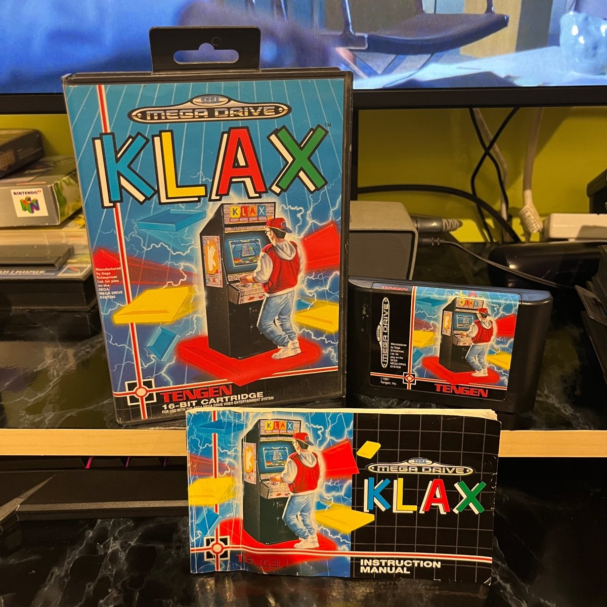 Buy Klax Sega mega drive game -@ 8BitBeyond