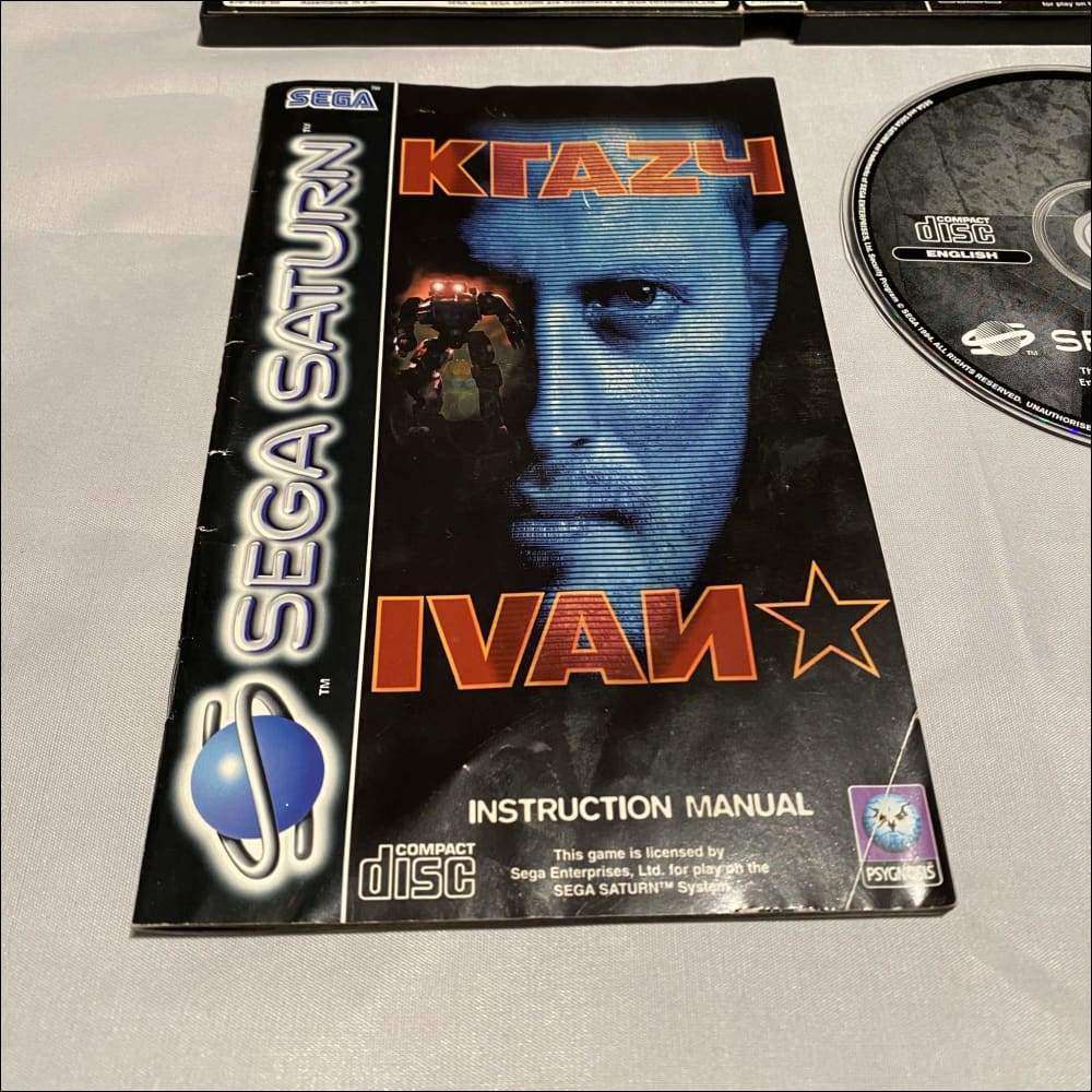 Buy Krazy Ivan Sega saturn game complete -@ 8BitBeyond
