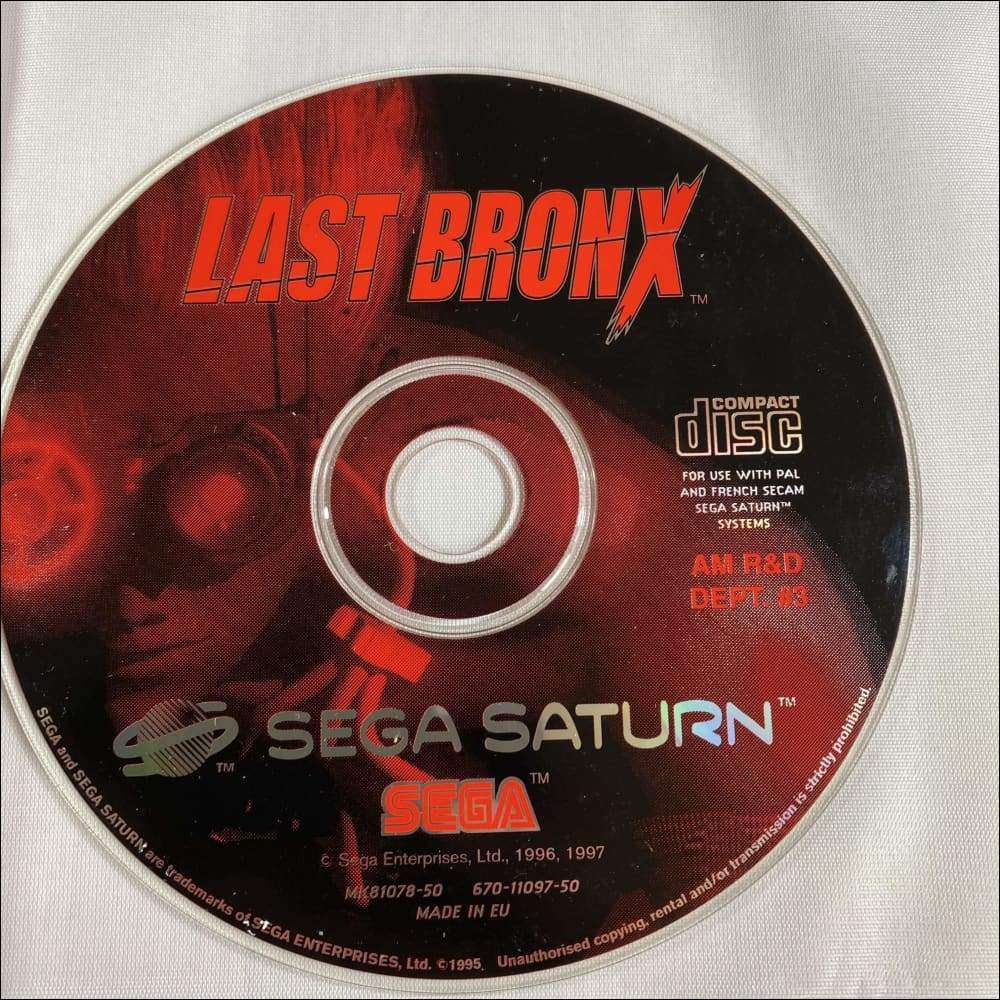 Buy Last bronx Sega saturn game complete -@ 8BitBeyond