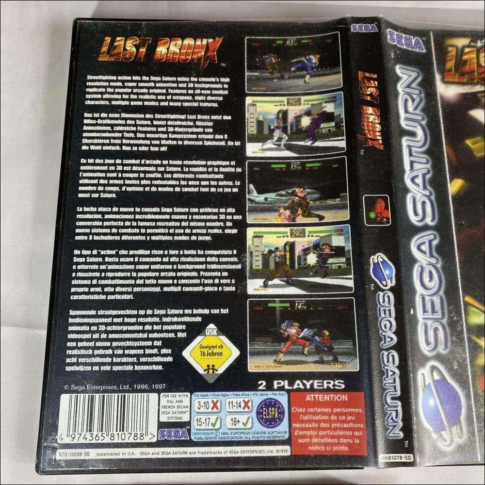 Buy Last bronx Sega saturn game complete -@ 8BitBeyond