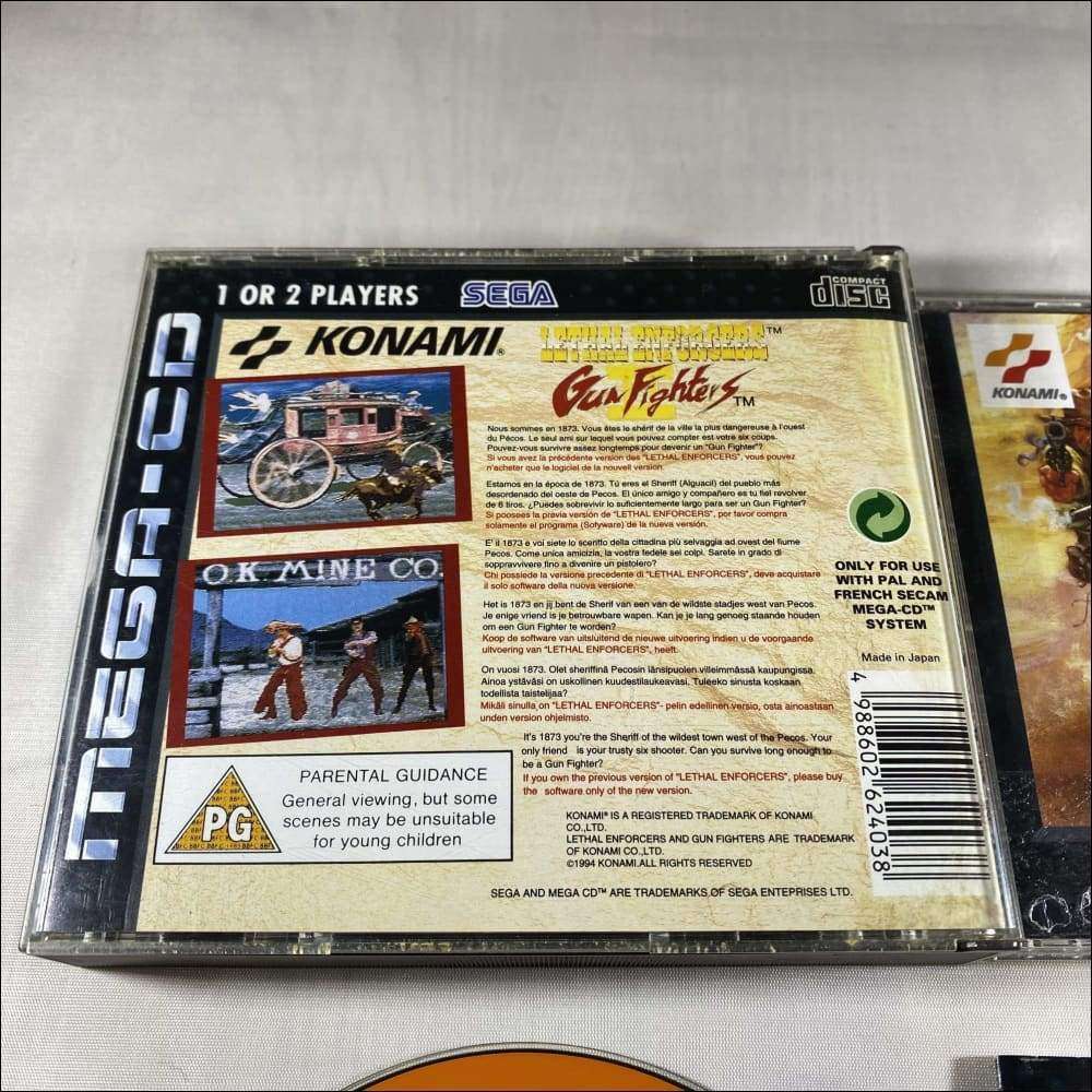 Buy Lethal Enforcers ii 2 Sega mega cd game complete -@ 8BitBeyond
