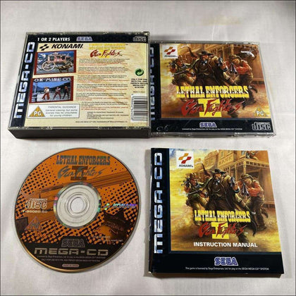 Buy Lethal Enforcers ii 2 Sega mega cd game complete -@ 8BitBeyond