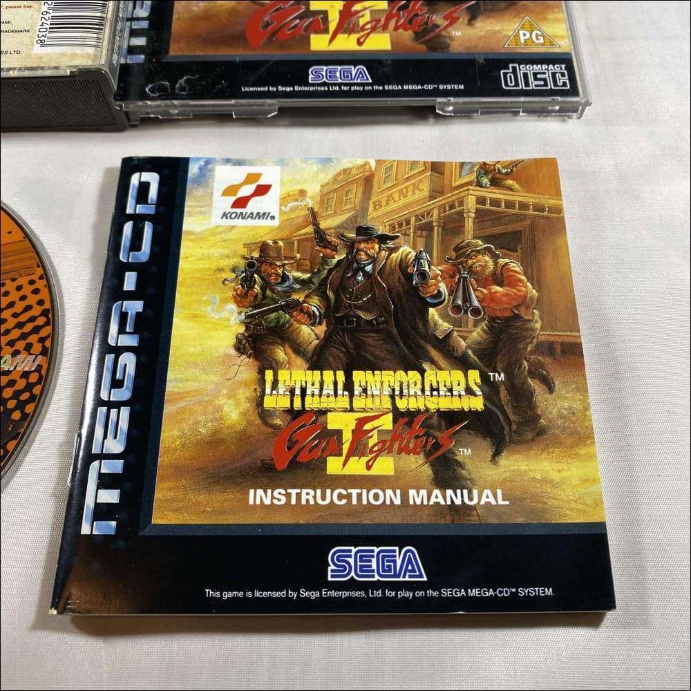 Buy Lethal Enforcers ii 2 Sega mega cd game complete -@ 8BitBeyond