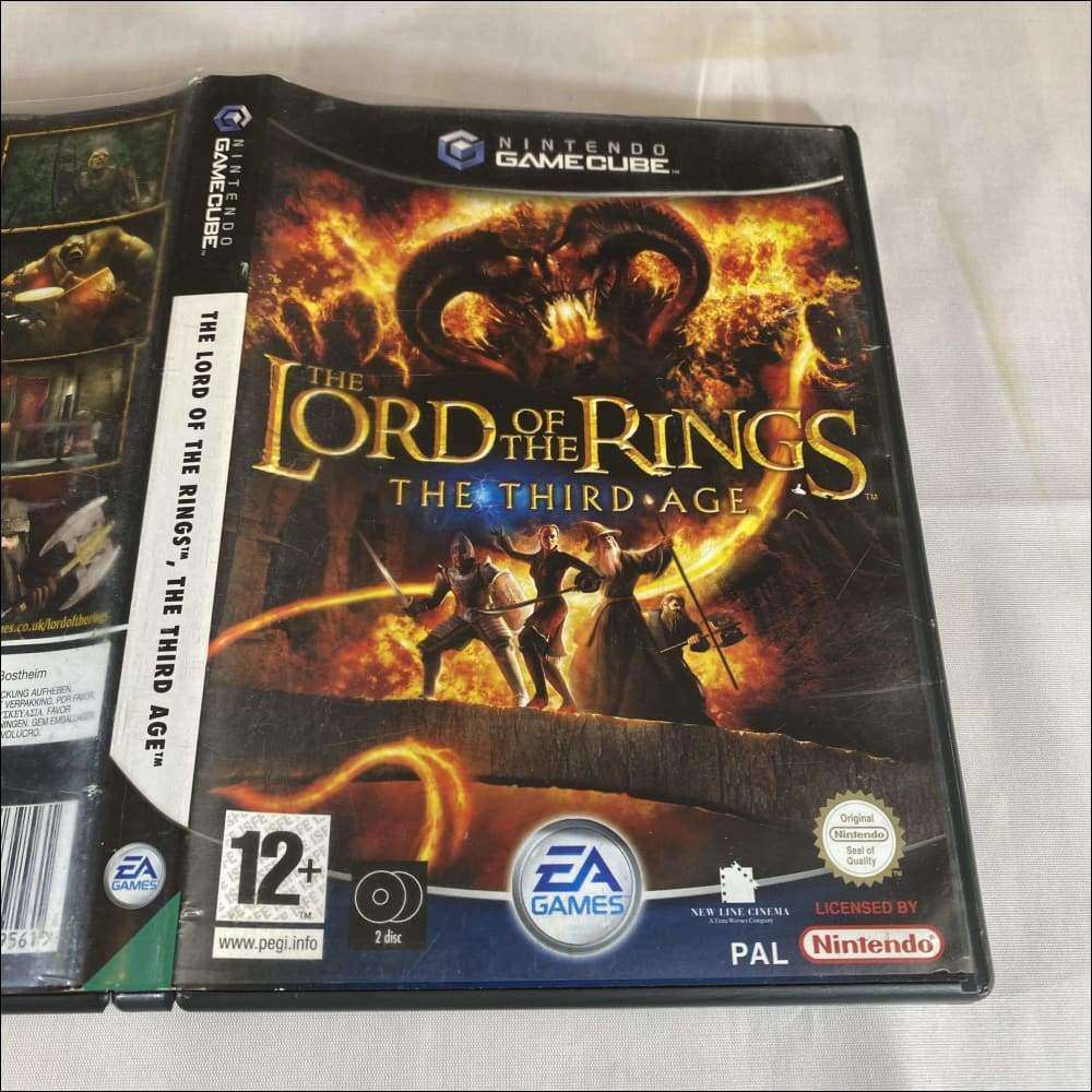 Buy Lord of the rings the third age Nintendo GameCube game missing manual -@ 8BitBeyond