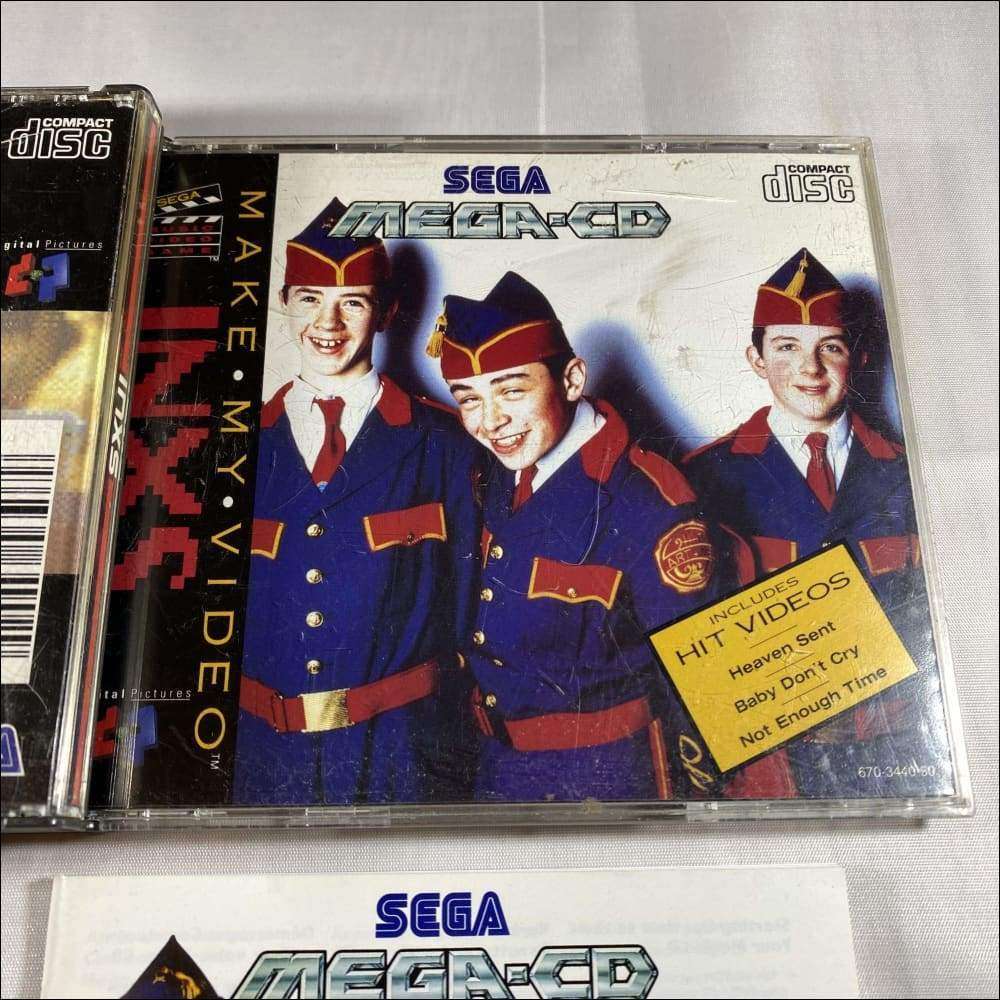 Buy Make my video INXS Sega mega cd game complete -@ 8BitBeyond
