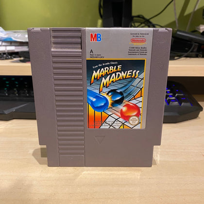 Buy Marble madness Nes game cart only -@ 8BitBeyond
