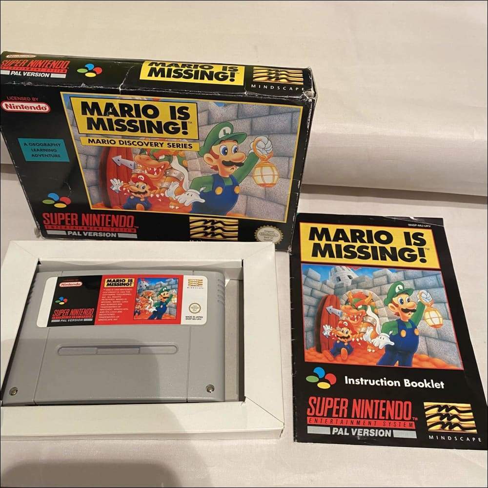 Buy Mario is missing -@ 8BitBeyond