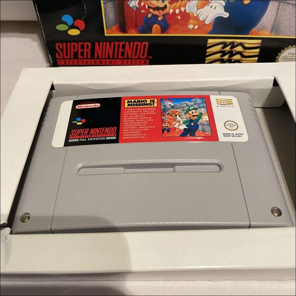 Buy Mario is missing -@ 8BitBeyond