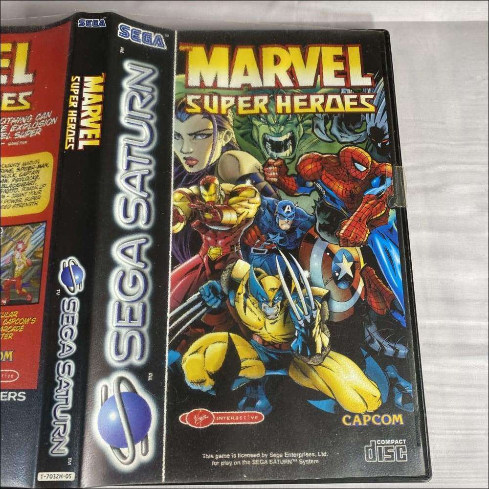 Buy Marvel superheroes Sega saturn game complete -@ 8BitBeyond