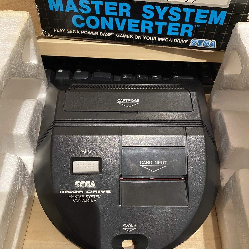 MASTER SYSTEM CONVERTER II SEGA MEGADRIVE MD EURO Converter Only MASTER SYSTEM CONVERTER II SEGA MEGADRIVE MD EURO Converter Only