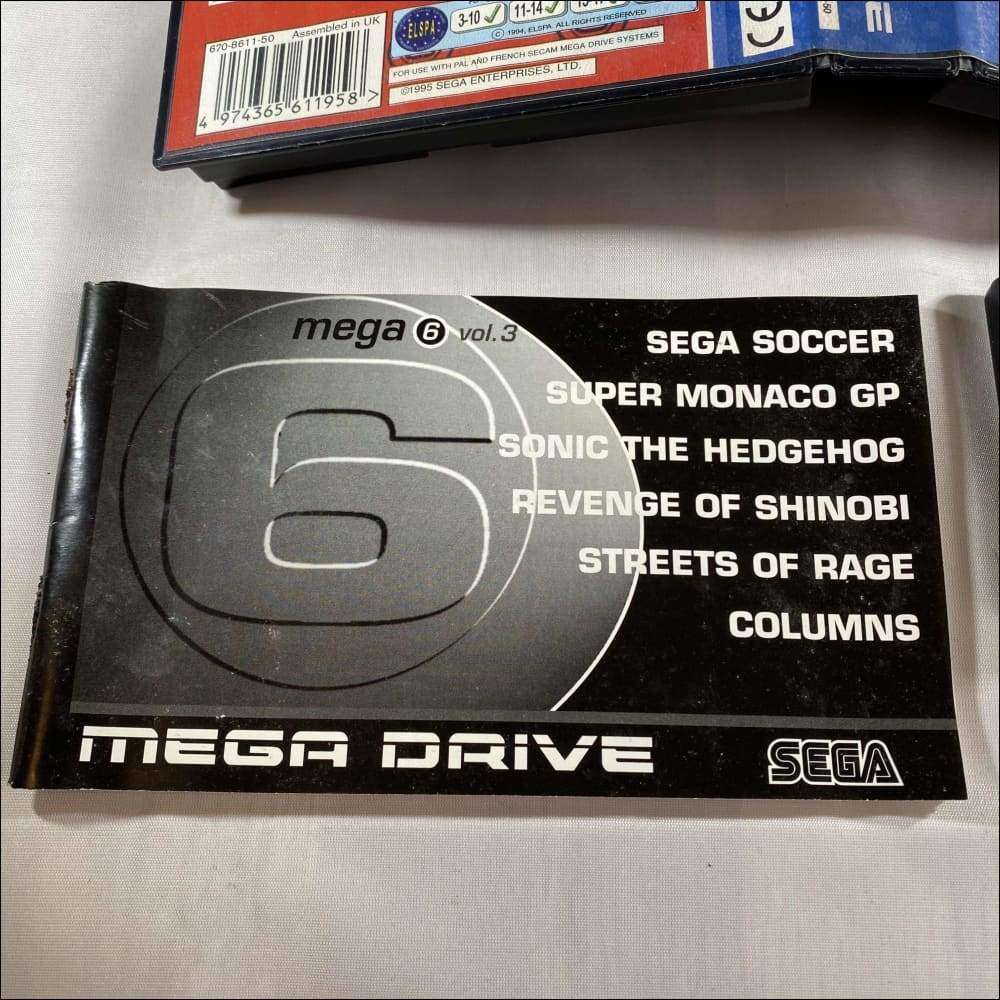 Buy Mega games 6 volume 3 Sega megadrive game complete -@ 8BitBeyond
