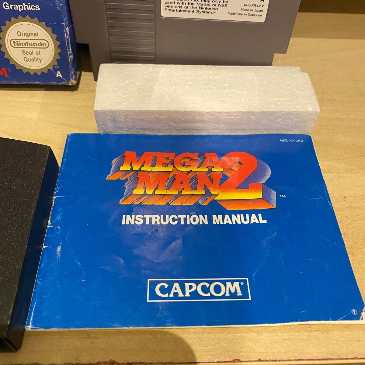 Buy Mega man 2 Nes game complete -@ 8BitBeyond