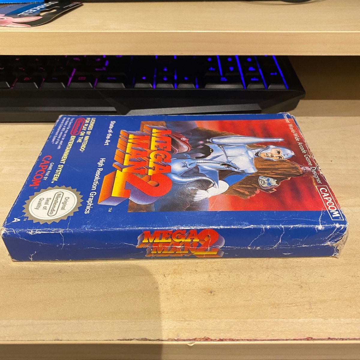 Buy Mega man 2 Nes game complete -@ 8BitBeyond
