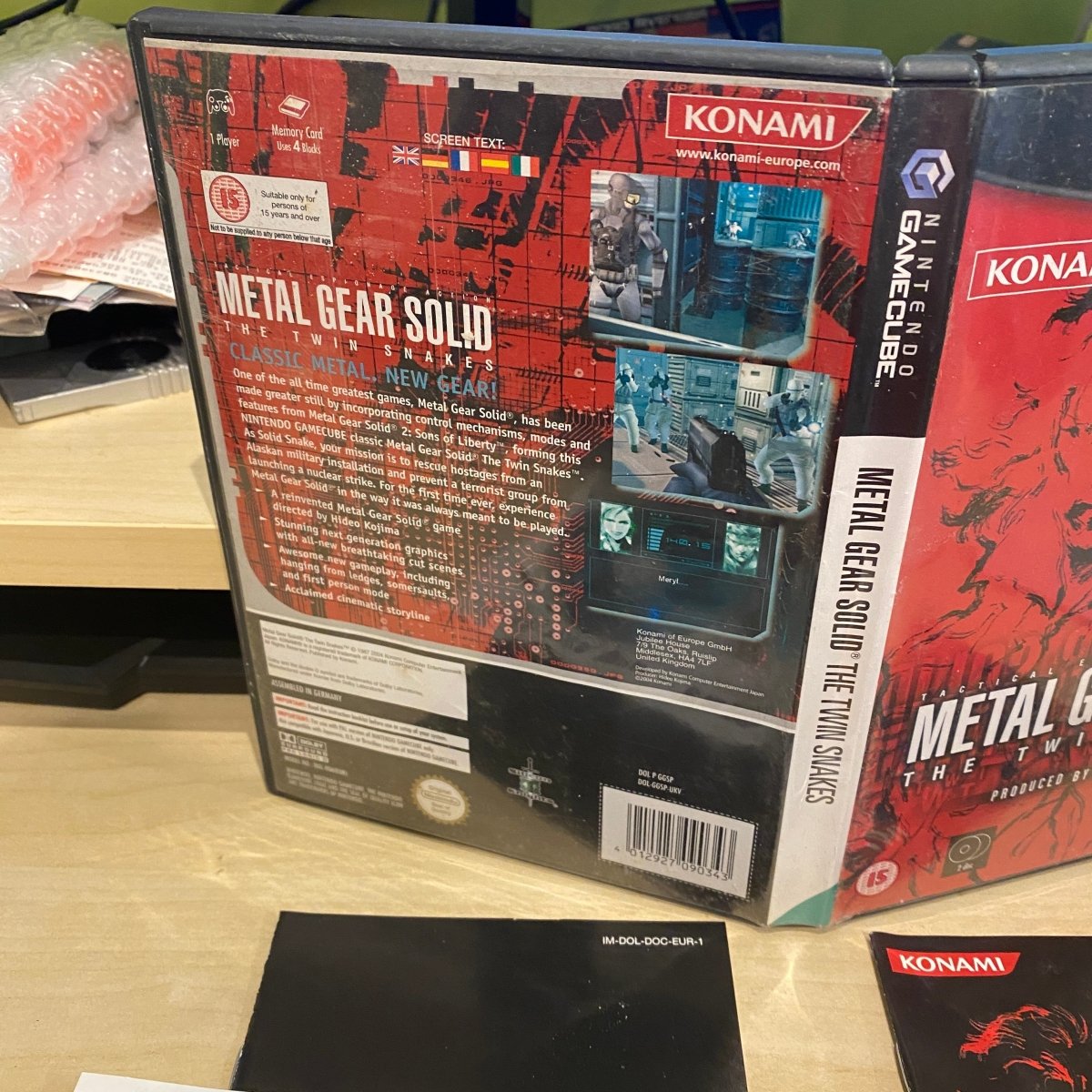 Buy Metal Gear Solid: The Twin Snakes Nintendo gamecube -@ 8BitBeyond