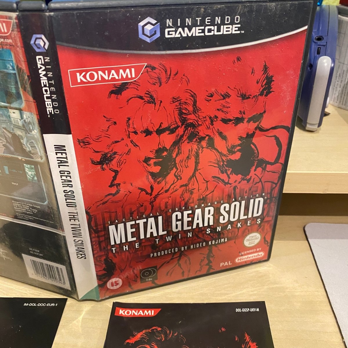 metal gear gamecube Metal Gear Solid: The Twin Snakes 79.99 8BitBeyond – retro game store uk