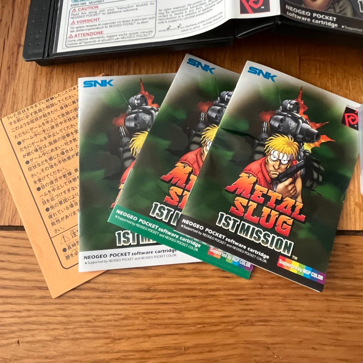 Buy Metal slug 1st mission neo geo pocket color game -@ 8BitBeyond