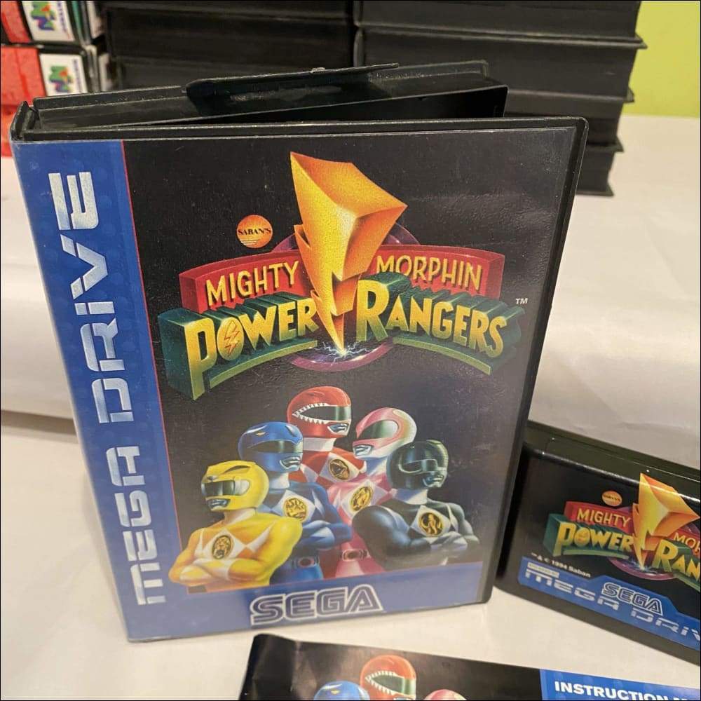 Mighty Morphin' Power Rangers 16.99 8BitBeyond – retro game store uk ...