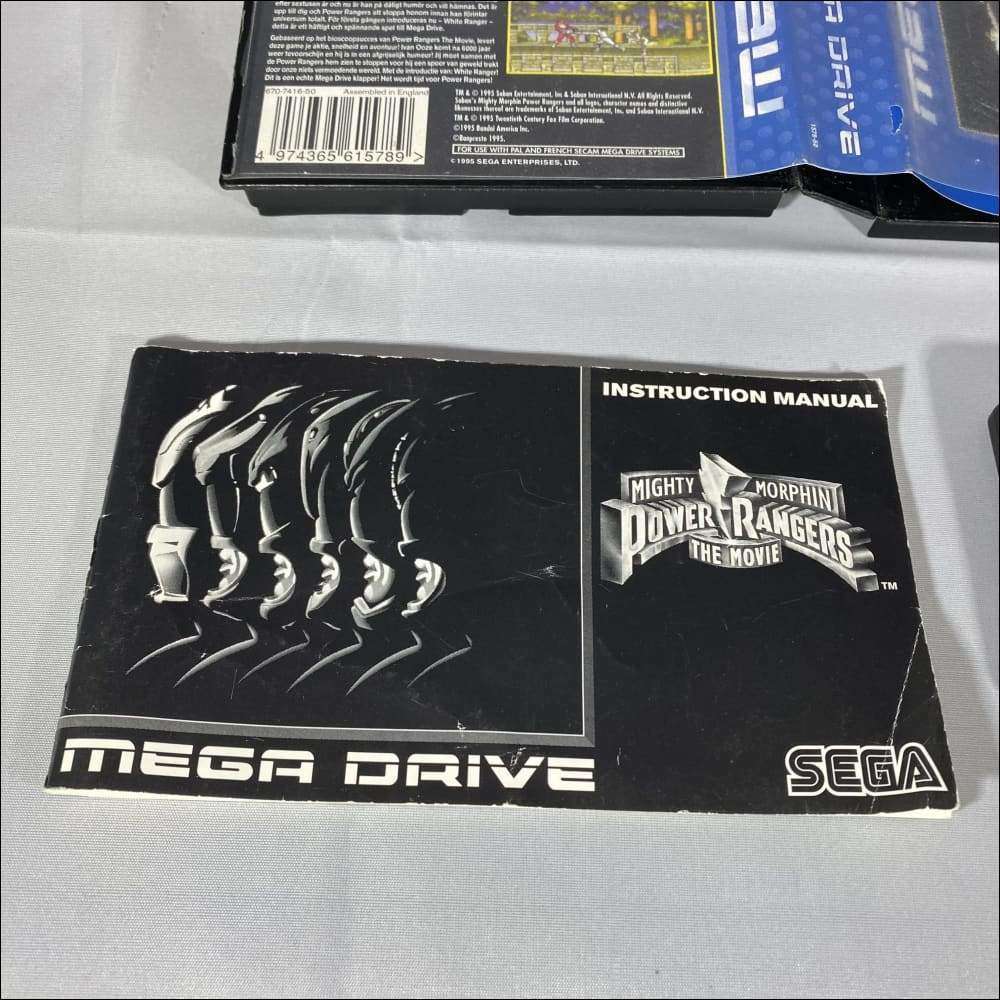 Buy Mighty morphin power rangers the movie Sega megadrive complete -@ 8BitBeyond