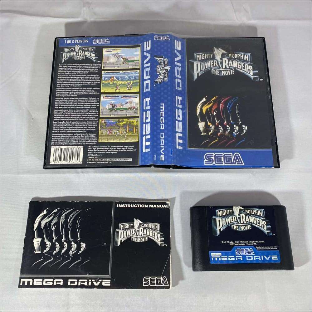 Buy Mighty morphin power rangers the movie Sega megadrive complete -@ 8BitBeyond