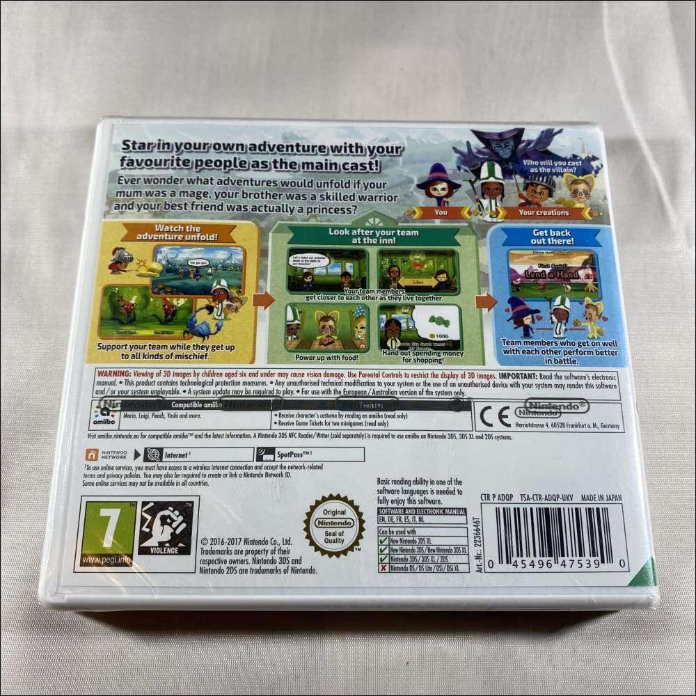 Buy Miitopia Nintendo 3ds game new sealed -@ 8BitBeyond