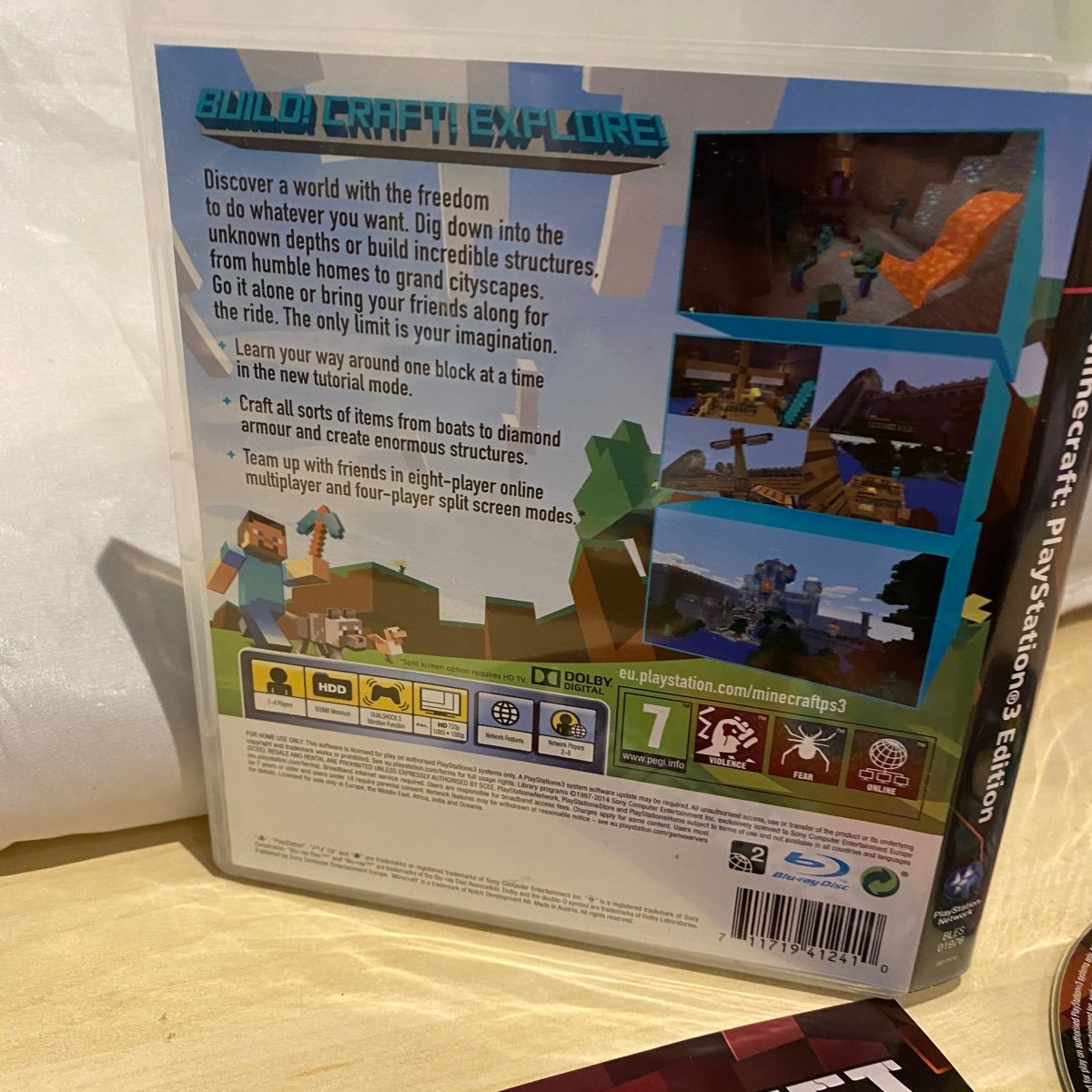 Buy Minecraft ps3 edition Playstation 3 game -@ 8BitBeyond
