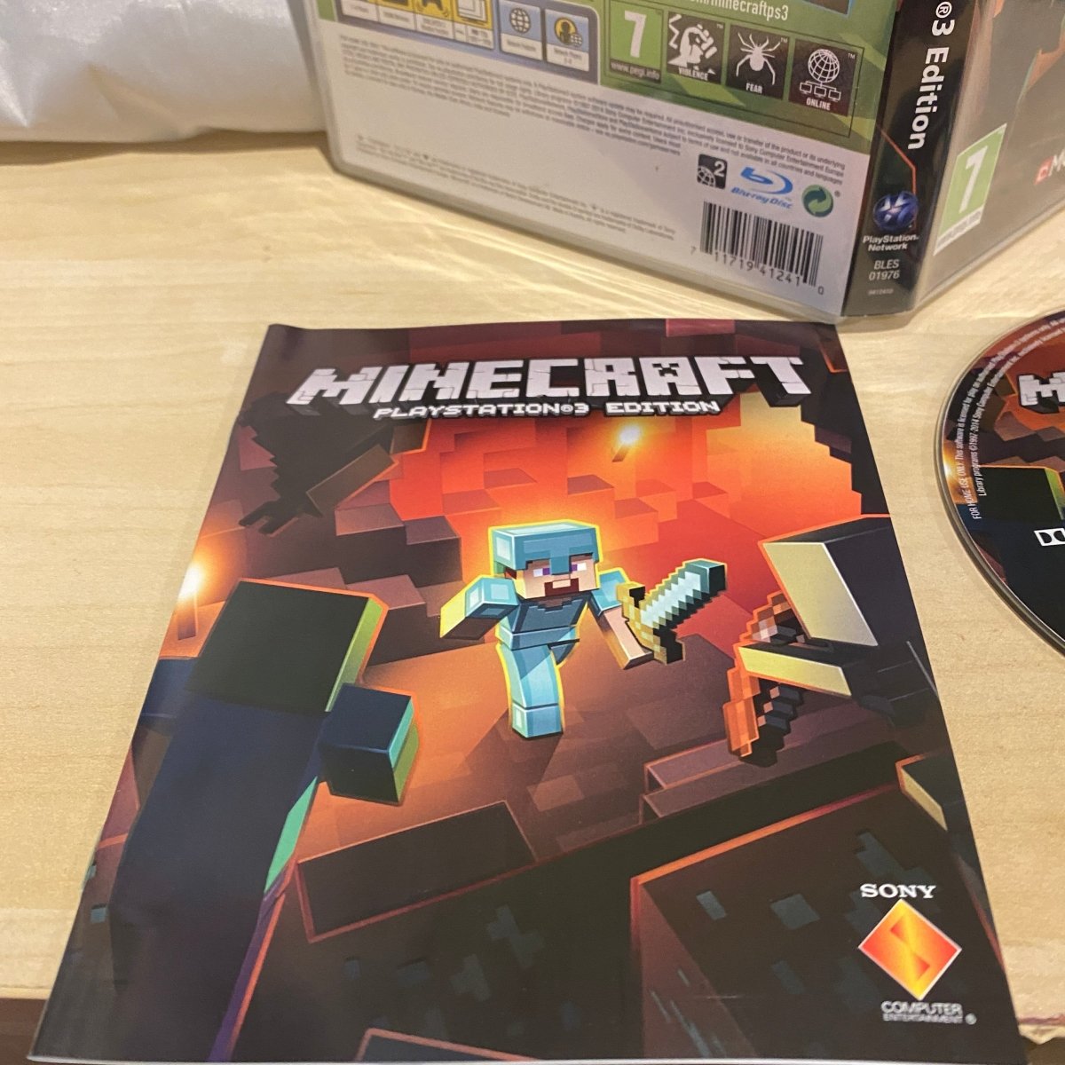 Minecraft Playstation 3 Edition Sony PS3 game – retro game store