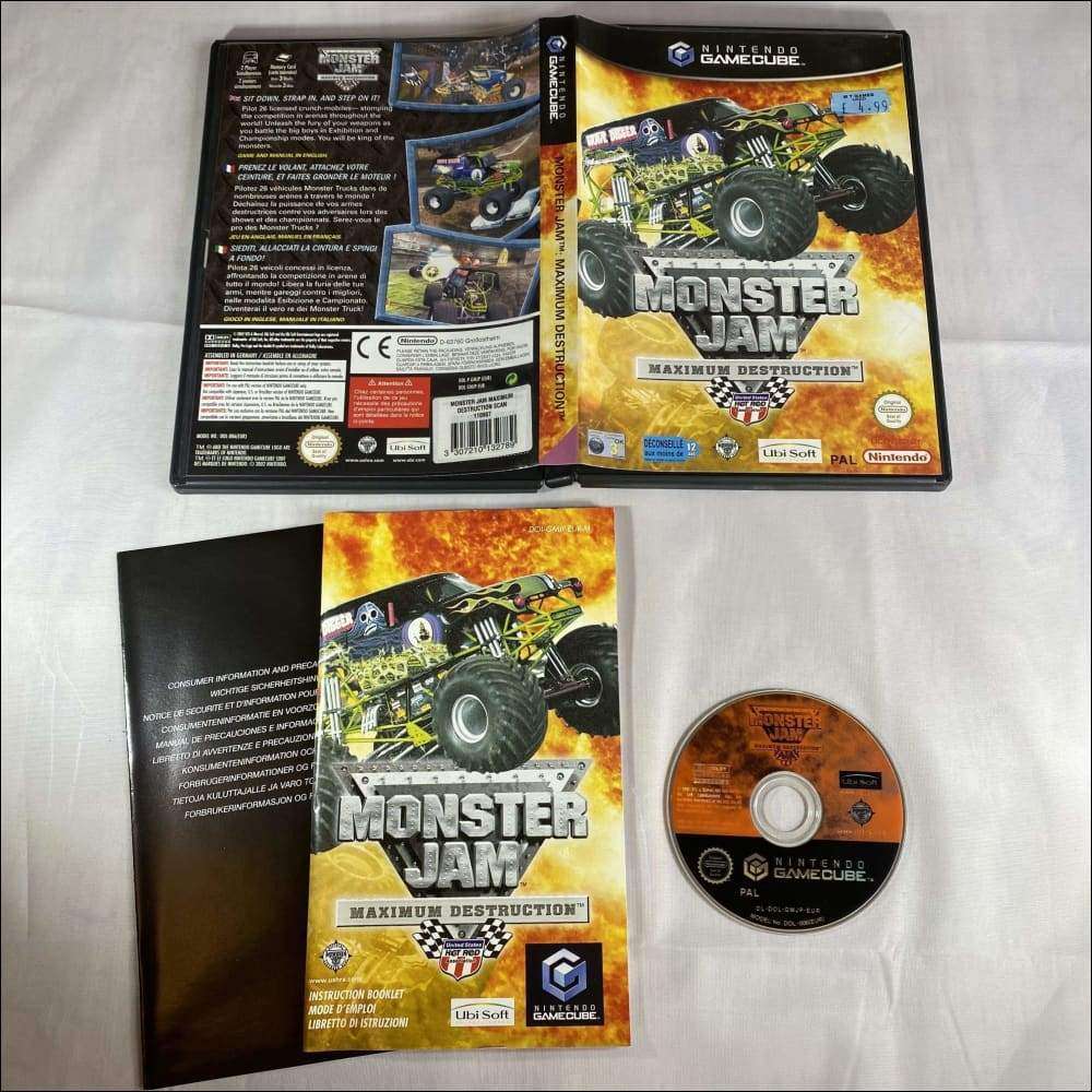 Buy Monster jam Nintendo GameCube game complete -@ 8BitBeyond
